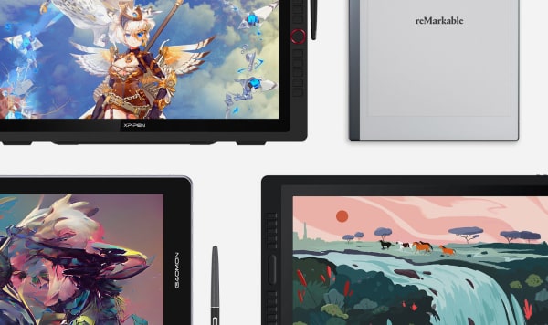 Preview image for Wacom Competitors Overview: Huion, XP Pen, Gaomon, reMarkable, Xencelabs Amadine article.